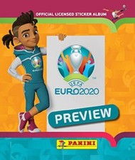 PANINI FIGURINA STICKER EURO 2020 PREVIEW ORANGE-UKR5