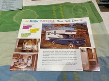 Foglio brochure camper