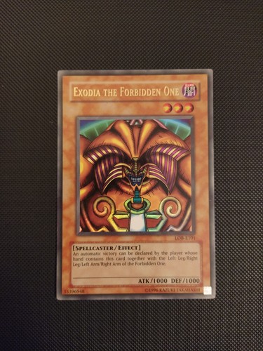 Exodia the forbidden - yu-gi-oh,