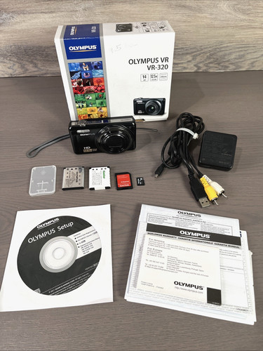 Olympus 320 14mp 5x zoom - 12.5x,
