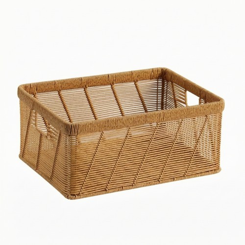 Cesto finto rattan multiuso - cesto,