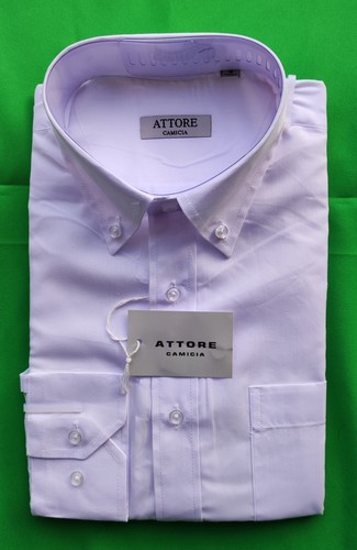 Camicia uomo bianca - bianca, con