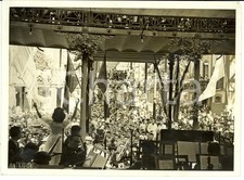 1941 ROMA Ospedale del CELIO Spettacolo d'arte varia per feriti di guerra *Foto