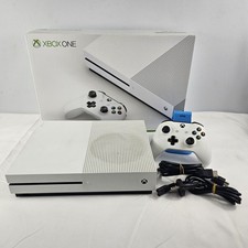 Console Microsoft Xbox One S 500GB bianca completa scatola manuali Controller 
