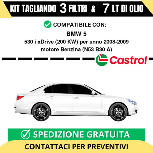 Tagliando per bmw - tagliando, 530i