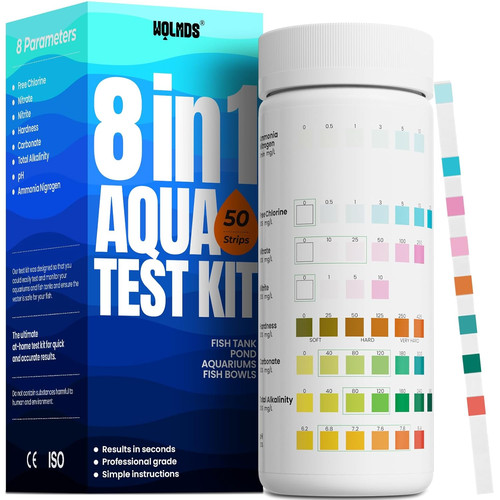 Kit test acqua acquario - acqua, 8-in-1