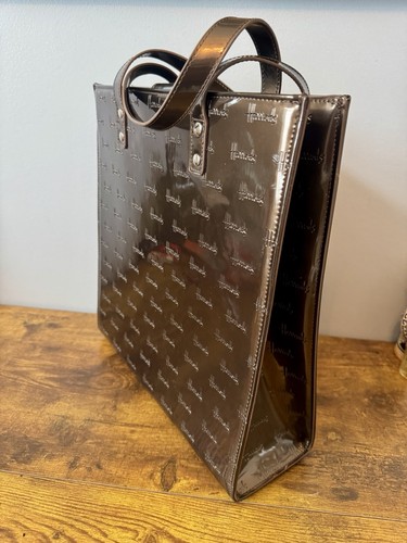 Borsa mano harrods bronzo - a,