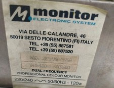 Elettronica Arcade Monitor CRT Mod 28 VGA/Svga