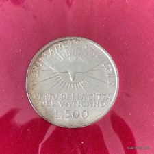 500 lire Vaticano argento 1958