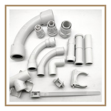 Accessori TUBO impianti elettrici  Pvc plastica raccordi esterno Ø 16 20 25 32
