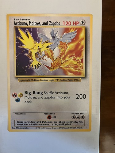 Articuno moltres and zapdos - articuno,