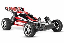 TRAXXAS BANDIT 2WD BUGGY 24054-5 R Automodello Elettrico Telecomandato Brushed