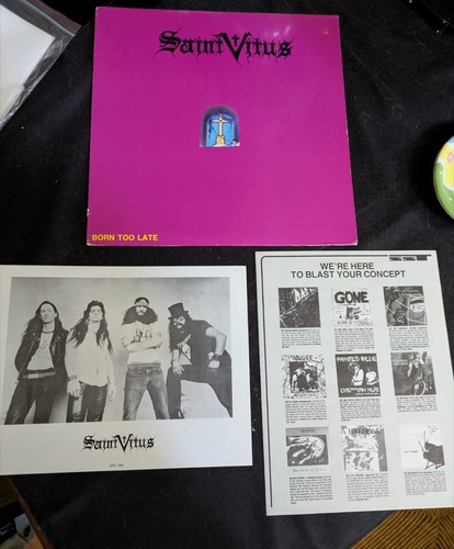 Vitus born too late lp - st.,
