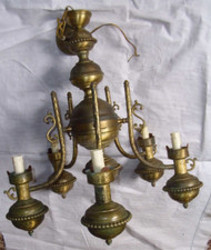 Lampadario bronzo e - -30%,