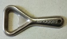 VECCHIO APRIBOTTIGLIE PUBBLICITARIO BIRRA "LANDGOLD" anni 80/90 USATO