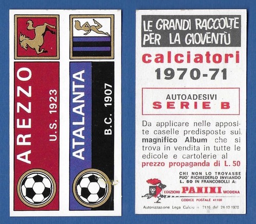 Adesivo calciatori panini - adesivo,