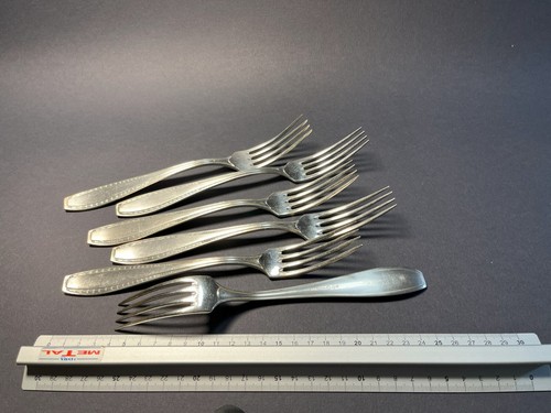 Forchette vintage placcate - 6,