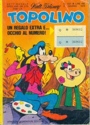 Fumetto topolino walt - topolino,