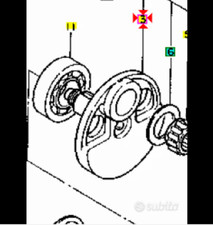 -Spalla albero motore Dx