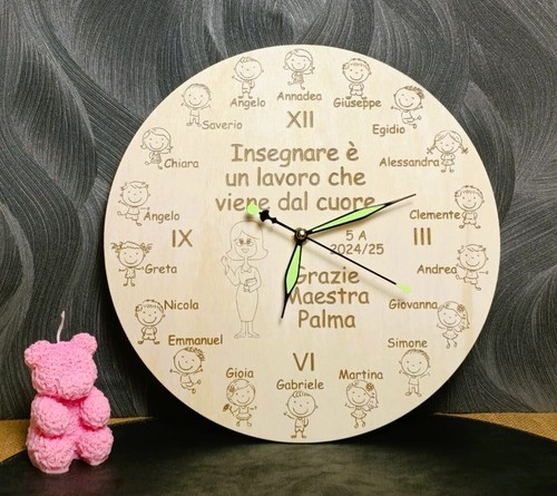 Orologio personalizzato - orologio,