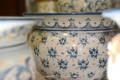 Vaso cachepot ceramica - vaso, in
