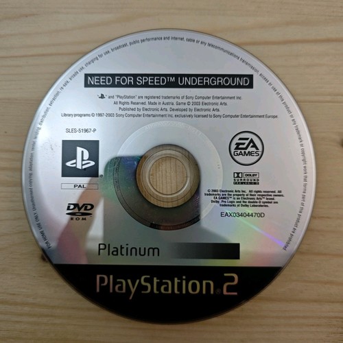 Need for speed underground - speed:,