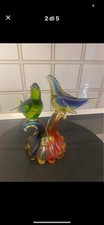 Uccelli Uccello Vetro Murano