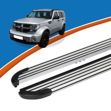 Pedane Adatte Per Soglie Dodge Nitro Anno 09-2006-12/2012 LINX SILB