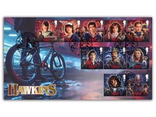 Francobolli Stranger Things UK