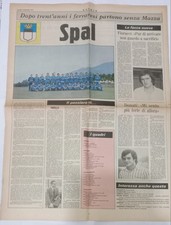 Ritaglio dal Corriere sport stadio CALCIO Rosa al completo della SPAL 1976/77
