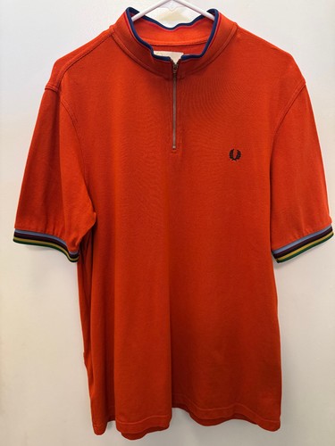 Polo arancione fred perry - arancione,