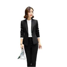 Tailleur completo donna nero