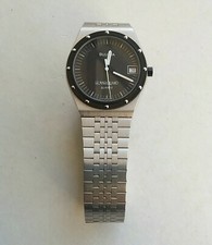BULOVA Le Marquand Quartz acciaio 857 49 01 Nuovo NOS - NON Funzionante 