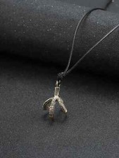 Collana Uomo collanina nero