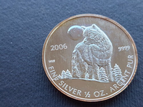 Canada dollaro 2006 lupo - dollaro,