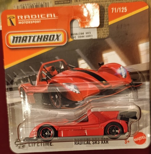 2025 matchbox radical - sr3, xxr