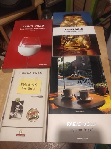 Fabio volo libri vari - -,