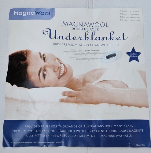 Materasso magnetico pad lana - materasso,