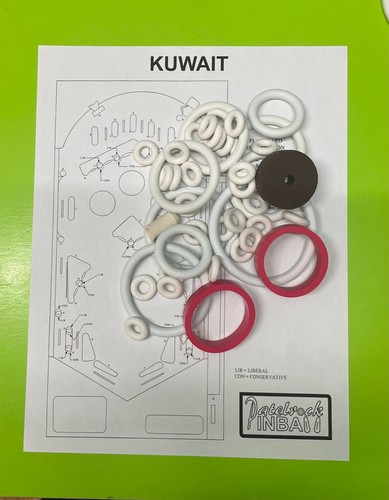 Kit anello gomma flipper - kit,