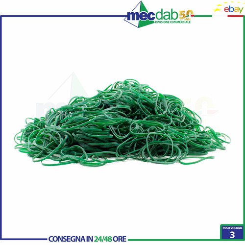 Elastici gomma verde per - in,
