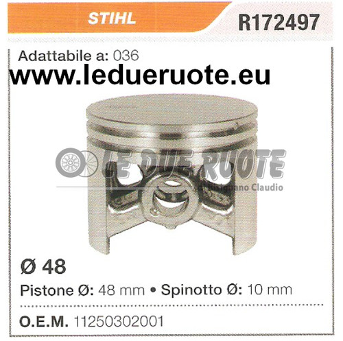 11250302001 pistone completo - pistone,