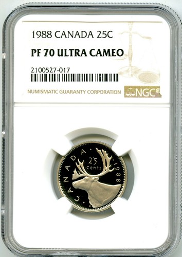 1988 canada cent ngc - 25,