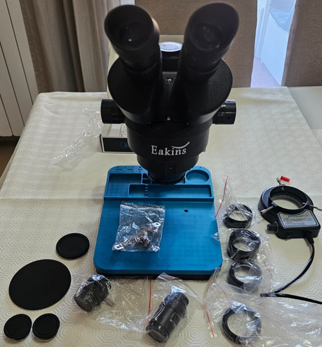 Microscopio eakins trinoculare - microscopio,