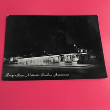 ROVIGO PIAZZA MATTEOTTI PENSILINA AUTOCORRIERE VECCHIA CARTOLINA