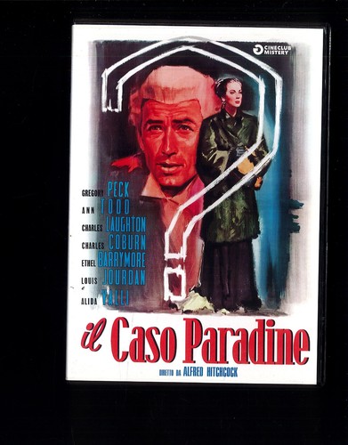 Dvd video caso paradine - video,