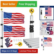 25FT Kit Asta Bandiera