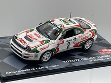 1/43 TOYOTA CELICA TURBO 4WD 1993 MONTE CARLO RALLY DIDIER AURIOL