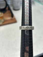 Anello Cromato Cuori Per