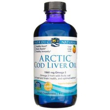 Nordic Naturals Olio di fegato di merluzzo artico arancione, 237 ml
