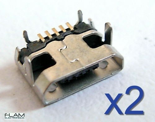Connecteur souder micro - 2x,